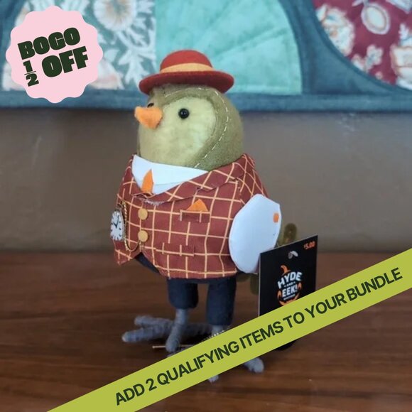 Target Halloween Hyde and Eek! Featherly Friends Oats NWT 2023 - Picture 1 of 4